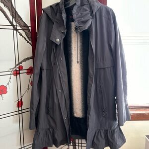 Grey Betsy Johnson all weather coat
